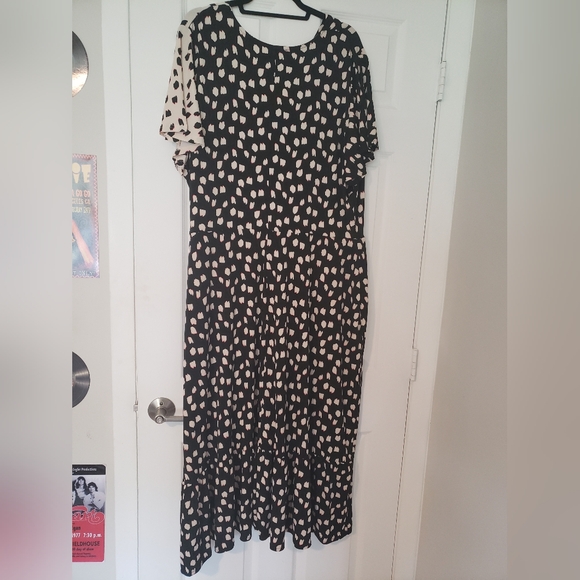 NWT Lane Bryant Polka Dot Wrap Dress 22/24 - Picture 6 of 6